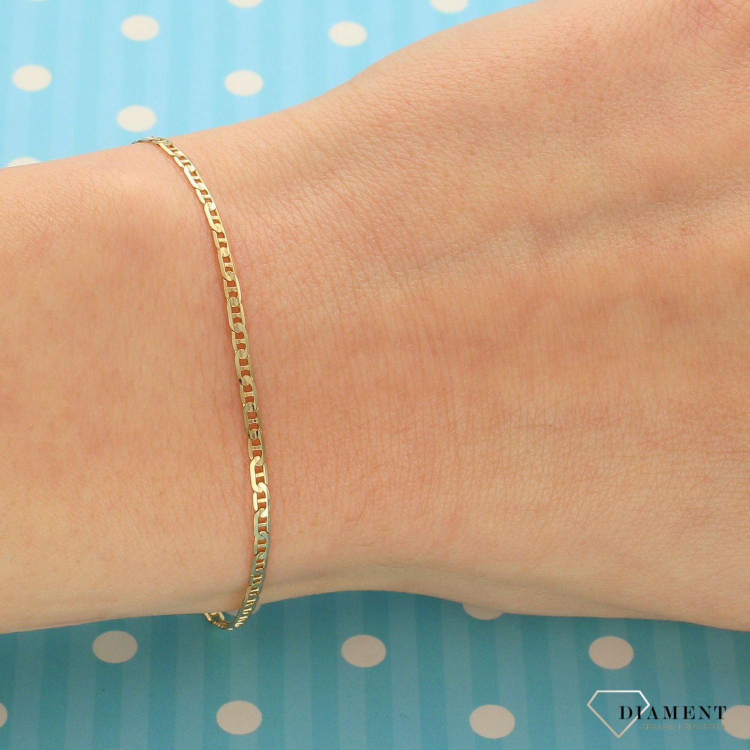 Złota bransoletka 375 marina DIA-BRA-RBPDECO 050-375 2mm (1).jpg